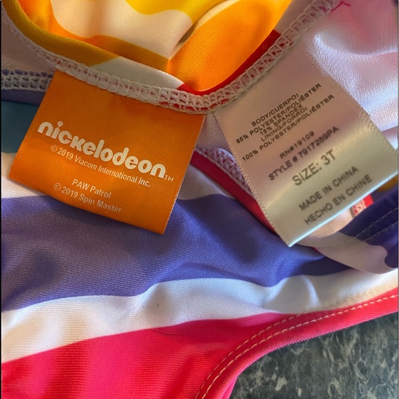 Paw Patrol Sunblock Swimsuit - Girls 2t - Picture 6 of 6